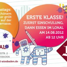 „Das Lokal“ feiert morgen mit Wiesbadener ABC-Schützen den Schulanfang