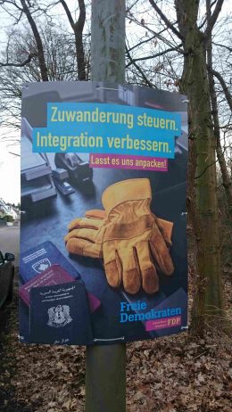 FDP_Wiesbaden_Wahlkampf_Flüchtlinge