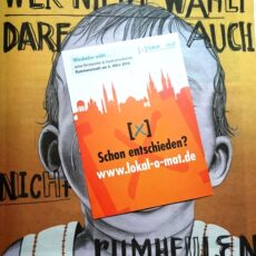 Wiesbadens lokal-o-mat geht mit analogem Startschuss online – Aktion am Samstag vor dem Rathaus, OB darf als erstes ran