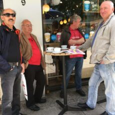 sensor-Straßengespräch: Bosko & Dimtar, Kaffeeliebhaber und Genießer, 59 und 68 Jahre