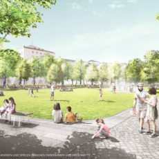 „Potenzial für einen urbanen Park“ – Diese Ideen zur Neugestaltung Elsässer Platz haben die Jury überzeugt